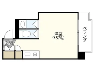 ビッグアップルビル【3階】の間取り