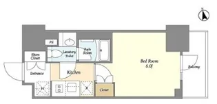 オーキッドレジデンス品川中延【6階】の間取り