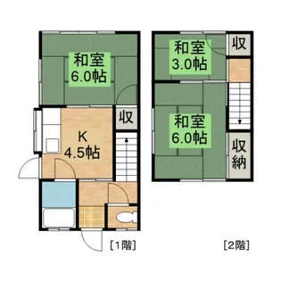 広島県安芸郡海田町畝1【一戸建】の間取り