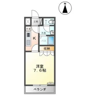ラ・ジュルネ【1階】の間取り