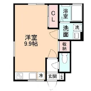 RIMOWA下轡田【1階】の間取り