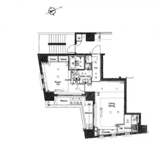 メイクスデザイン南青山【10階】の間取り