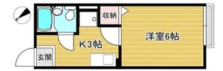 シティハイム真砂【2階】の間取り