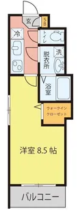 ココリ柏木【3階】の間取り