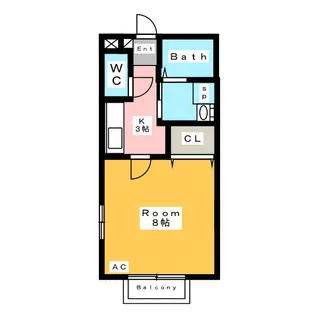 ピース【1階】の間取り