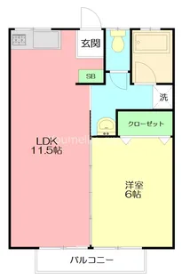 コーポ池田【2階】の間取り