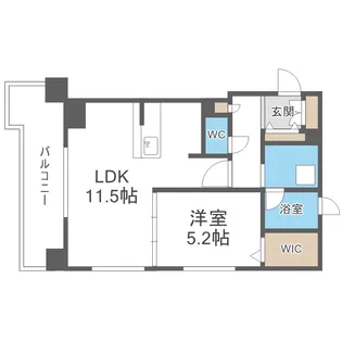 桂和レジデンス円山公園【3階】の間取り