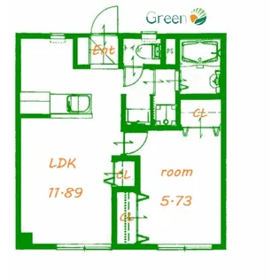 パシフィック湘南【3階】の間取り