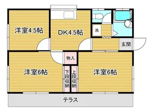 千葉県袖ヶ浦市蔵波【一戸建】の間取り