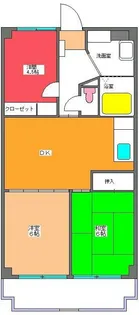 キヨミズキャンパス【3階】の間取り