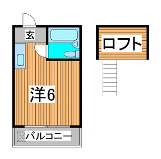 レスポワール【1階】の間取り