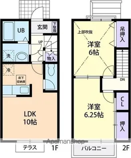 Casa Liberta【2階】の間取り