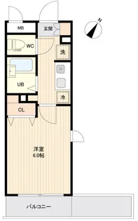 プライムアーバン行徳駅前II【1階】の間取り