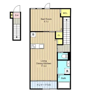 ミラドール・II【2階】の間取り