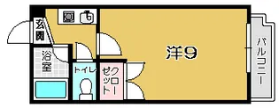 ソーラー館【3階】の間取り