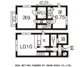 RISE(ライズ)B棟の間取り
