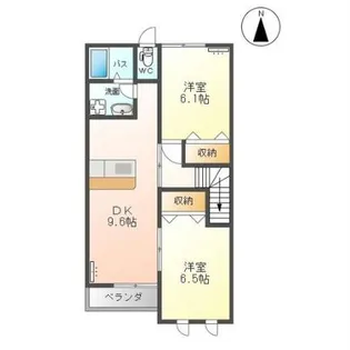 パルランテ【2階】の間取り