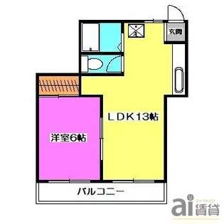 埼玉県富士見市東みずほ台1【マンション】の間取り