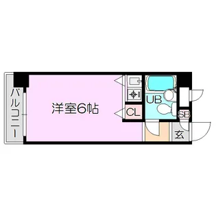 1Rの間取り画像