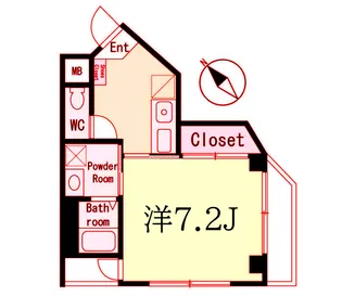 ロイヤル白楽【5階】の間取り