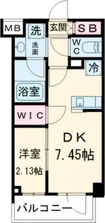 コンフォリア西荻窪【8階】の間取り