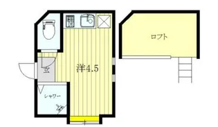 アーバンプレイス駒込ドゥエル【2階】の間取り