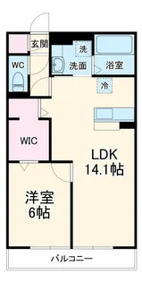 グリーンガーデン【2階】の間取り