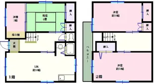 神奈川県横浜市磯子区田中1【一戸建】の間取り
