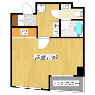 カザルス・スクエア【2階】の間取り