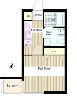 東京都文京区向丘1【マンション】の間取り