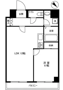 ヒルトップ小石川【3階】の間取り