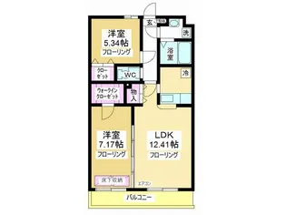 サン・ミケーレ【5階】の間取り