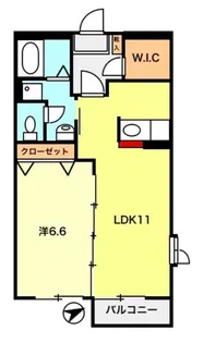 アプリコットアレイ【2階】の間取り