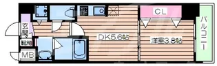 ラクラス本町東【2階】の間取り