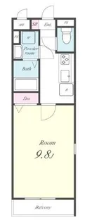 クレールブランカ【3階】の間取り