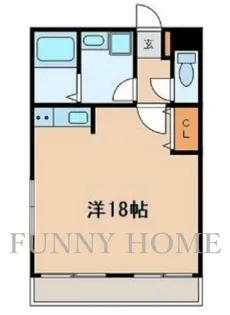 ルラック・サンアイ【4階】の間取り