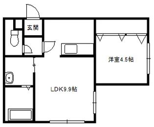 エムパレス【1階】の間取り
