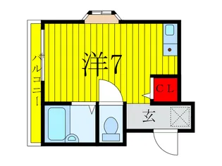 サウスゲート金子【2階】の間取り