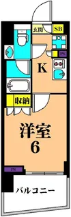 東京都品川区大井5【マンション】の間取り