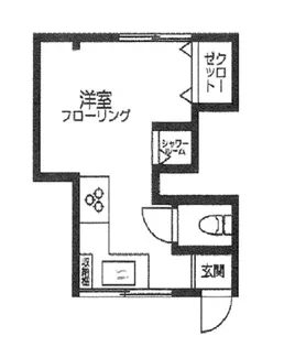 田中荘【2階】の間取り