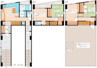 アンドギャラリービルの間取り