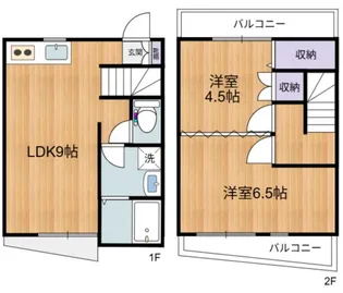 東京都小平市喜平町1【一戸建】の間取り