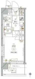 クレイシア池上リフィール【6階】の間取り