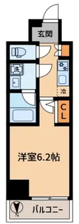SHOKEN Residence新丸子【9階】の間取り