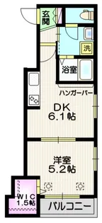 メゾン空蝉【2階】の間取り