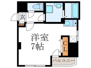 SWISS京都堀川WEST【7階】の間取り