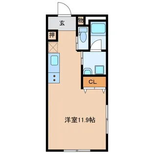 U・TOPIA 11【2階】の間取り