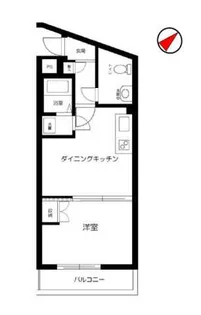 アルカンシェール三軒茶屋【1階】の間取り