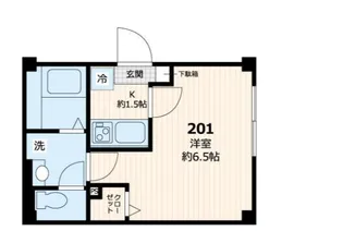 ブランシュコート【2階】の間取り