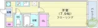 サンヴァーリオ小松島【2階】の間取り